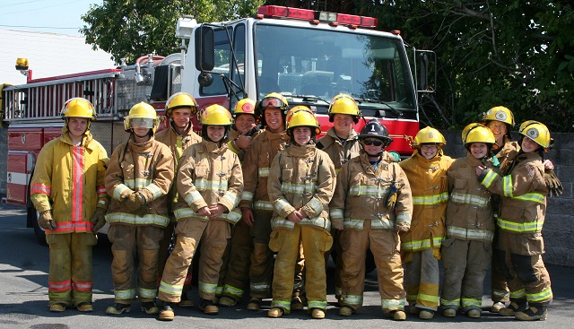 Junior Firefighters - Fortuna Volunteer Fire Department